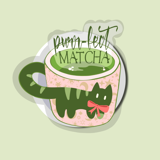 PURRFECT MATCHA - POP GRIP