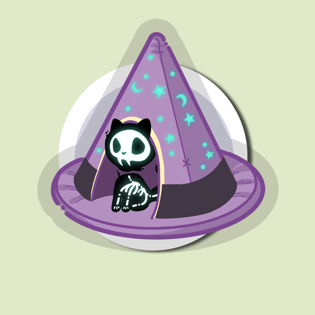 WITCHY CAT- POP GRIP