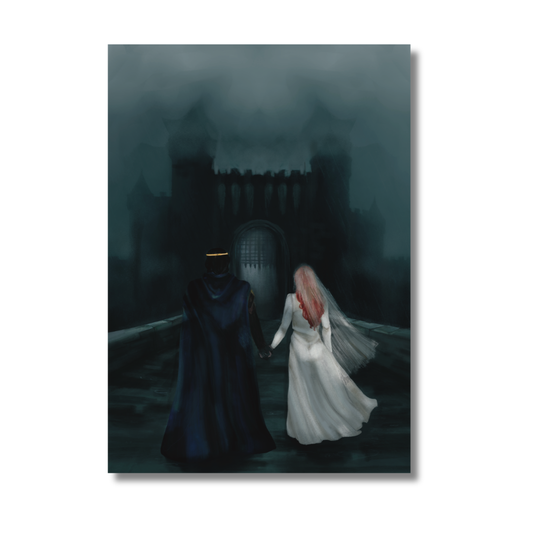 ART PRINT A4- IL MORTALE E LA DEA