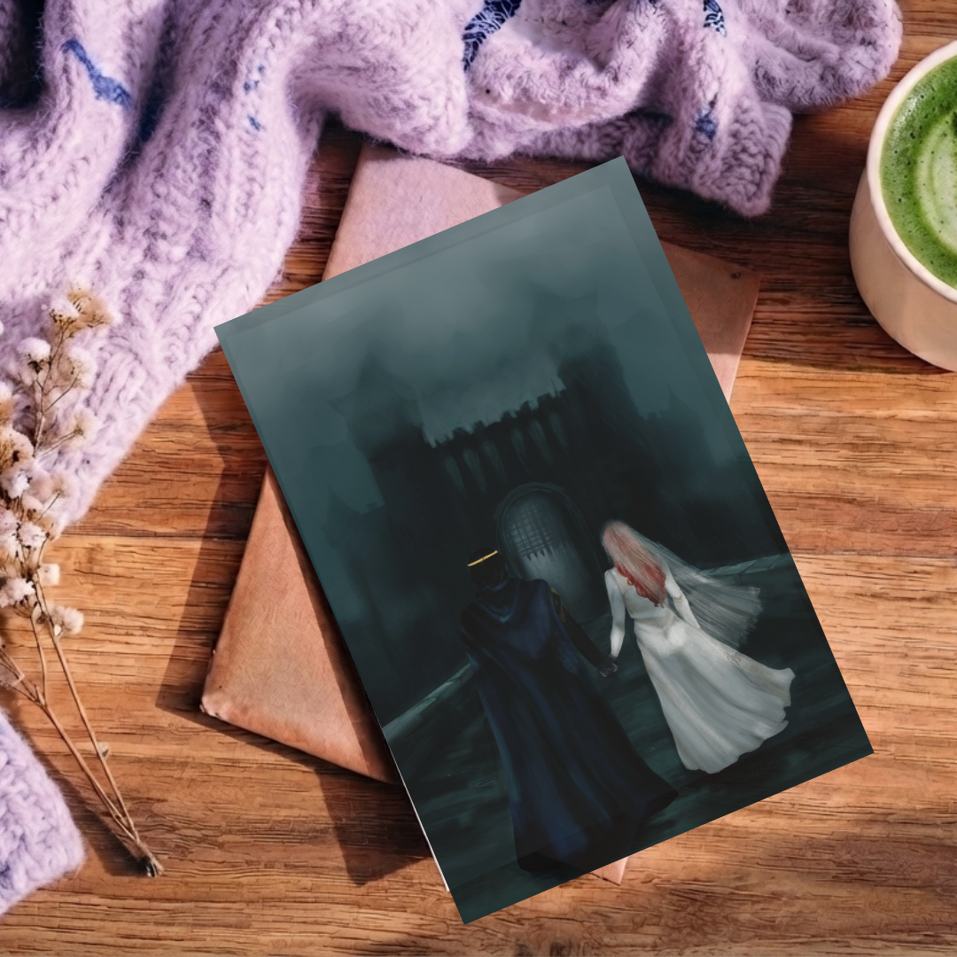 ART PRINT A4- IL MORTALE E LA DEA