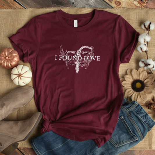 T-SHIRT DRAGON, LOVE & MAGIC