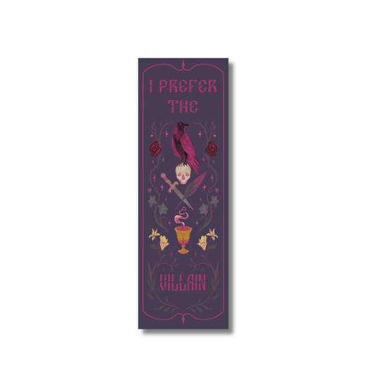 SEGNALIBRO I PREFER THE VILLAIN